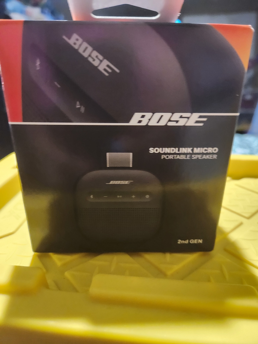 Bose SoundLink Micro Portable Speaker - Black and Red Accent